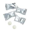 Sole Favors Butter Mints Individually Wrapped Bulk 108 Pack – Soft Buttermints Candy for Wedding Favors for Guests | Pink Mint Party Favor for Bridal Shower, Baby Shower & Graduation Celebrations(Silver)