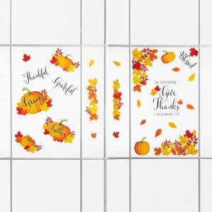 Faith Fall Window Clings, 27 Pieces