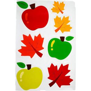 Fall Window Clings – Party Decor – 3 Pieces