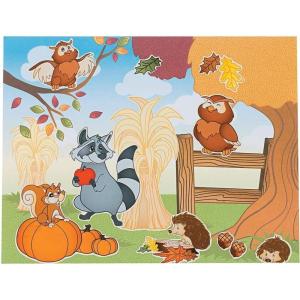 Fall Woodland OWL MAS – Stationery – 12 Pieces