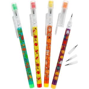 Fun Express Fall Stacking Point Pencils – 24 Pieces