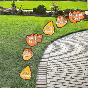 Fun Express Religious Fall Sidewalk Signs – Religious Fall Sidewalk Signs – 6 Pieces