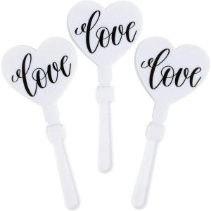 Fun Express Wedding Plastic Hand CLAPPERS – Toys – 12 Pieces