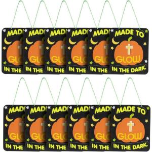 Made to Glow in the Dark Religious Fall Craft Kit, Makes 12