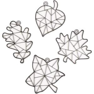 Paint Your Own Fall Leaf Suncatchers – 24 Pieces