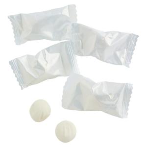 Sole Favors Butter Mints Individually Wrapped Bulk 108 Pack – Soft Buttermints Candy for Wedding Favors for Guests | Pink Mint Party Favor for Bridal Shower, Baby Shower & Graduation Celebrations(White)