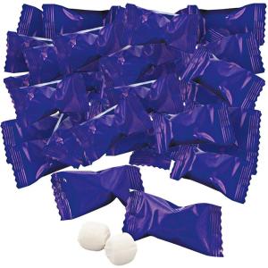 Sole Favors Butter Mints Individually Wrapped Bulk 108 Pack – Soft Buttermints Candy for Wedding Favors for Guests | Pink Mint Party Favor for Bridal Shower, Baby Shower & Graduation Celebrations(Purple)