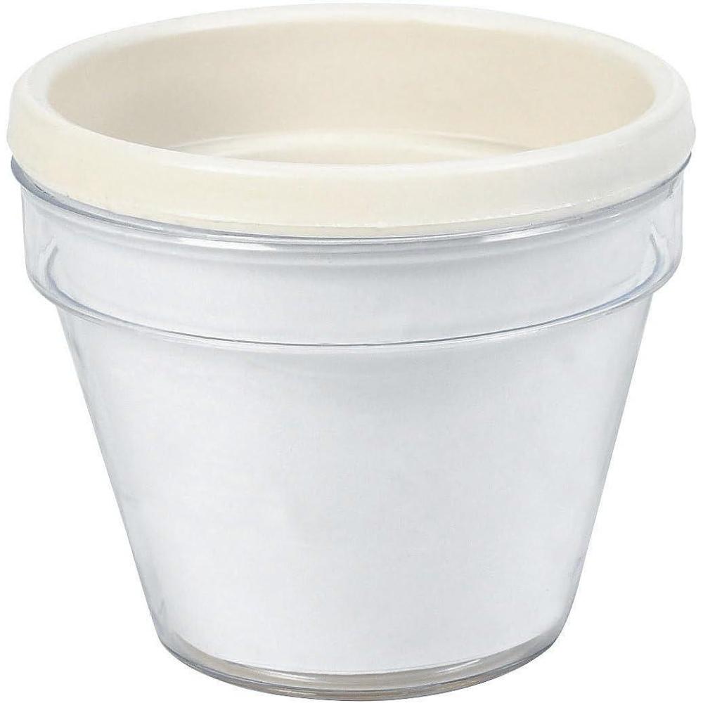 image:imageFun Express DIY Flower Pots Bulk Craft Kit for Kids  12 White Plastic Paintable Plant Pots with Paper Inserts  Educational Toys for Painting Activities Ages 812  Perfect for School amp Home Crafts