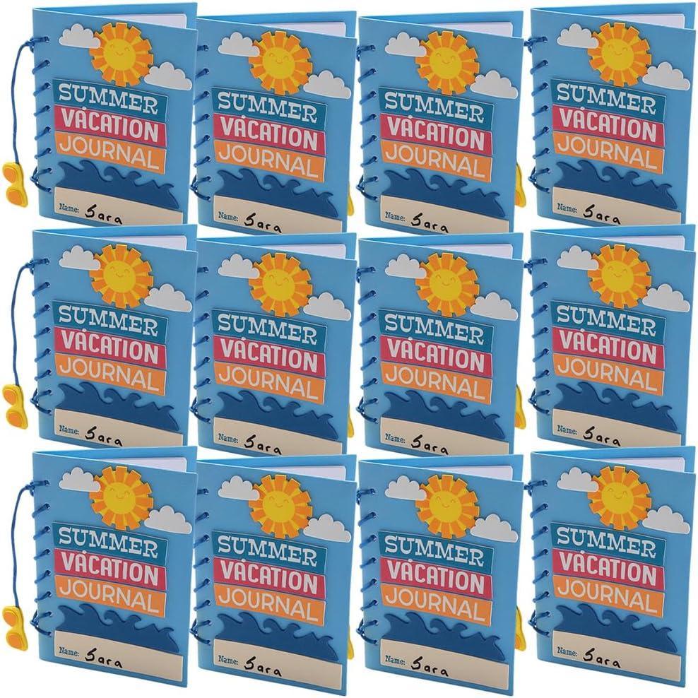 image:imageFun Express Summer Vacation Journal Craft Kits Makes 12 Arts and Crafts Supplies