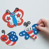 Foam Patriotic Bug Magnets Craft Kit – Crafts for Kids and Fun Home Activities