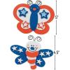 Foam Patriotic Bug Magnets Craft Kit – Crafts for Kids and Fun Home Activities