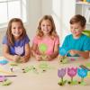 Fun Express 3-D Growing in His Word Tulip Craft Kit – Creative Kids Craft Activity for Religious Projects Home Church & Fun Events – Perfect for Easter & Faith-Based Activities – 12 Pieces