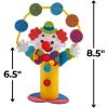 Fun Express 6 1/2″ x 8 1/2″ Multicolor Juggling Clown Craft Roll Craft Kit – Makes 12