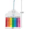 Fun Express All About Me Rainbow Craft Kit – 12 Pieces – Multicolor