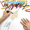 Fun Express DIY Wind Chime Craft Kits for Kids Ages 4-8 – Makes 12 Spring Theme Butterfly & Birdhouse Designs | Bulk Arts and Crafts Activity Set for Birthday Parties & Creative Projects