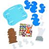 Fun Express Parting of The Red Sea Floating Craft Kit Makes 12 – Sunday School Crafts for Kids Ages 4-8 | Christian Crafts & Bible Crafts for VBS 2026 | Religious Church Activities & Classroom