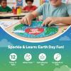 Glitter Mosaic Earth Day Sign Craft Kit – Makes 12 – DIY Crafts for Kids and Fun Home Activities