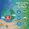 Glitter Mosaic Earth Day Sign Craft Kit – Makes 12 – DIY Crafts for Kids and Fun Home Activities