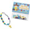 Fun Express 4 1/2″ Religious First Communion Beaded Bracelet Craft Kit – Makes 12
