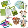 Fun Express Billy Goat Themed Handouts & Craft Kits Assortments – 72 Pieces
