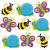 Fun Express Bug Magnet Foam Craft Kit – Fun DIY Craft Set Kids – Ideal Vacation Bible School Group Activities Creative Learning Perfect Parties Crafting Occasions – Assorted Colors – 48 Pieces