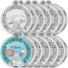 Fun Express Color Your Own Recycling Wheels – Engaging Eco-Friendly Craft for Kids to Learn About Recycling and Sustainability – Perfect for Classroom or Home Activities – 12 Pieces