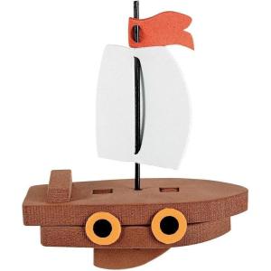 Fun Express 4 3/4″ x 5 1/2″ 3D Floating Ship Foam Craft Kit – Makes 12