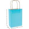 Fun Express – Med Orange Craft Bags for Wedding – Party Supplies – Bags – Paper Gift W & Handles – Wedding – 12 Pieces