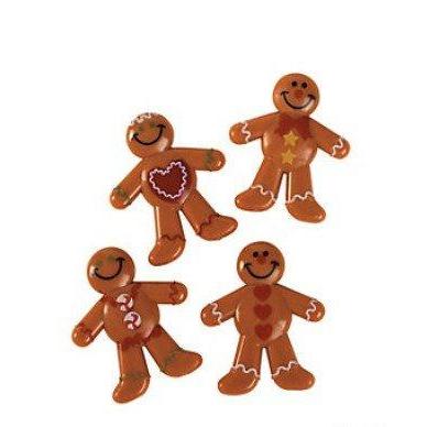 image:imageDeluxe Holiday Mini Vinyl Gingerbread Men 48 Count