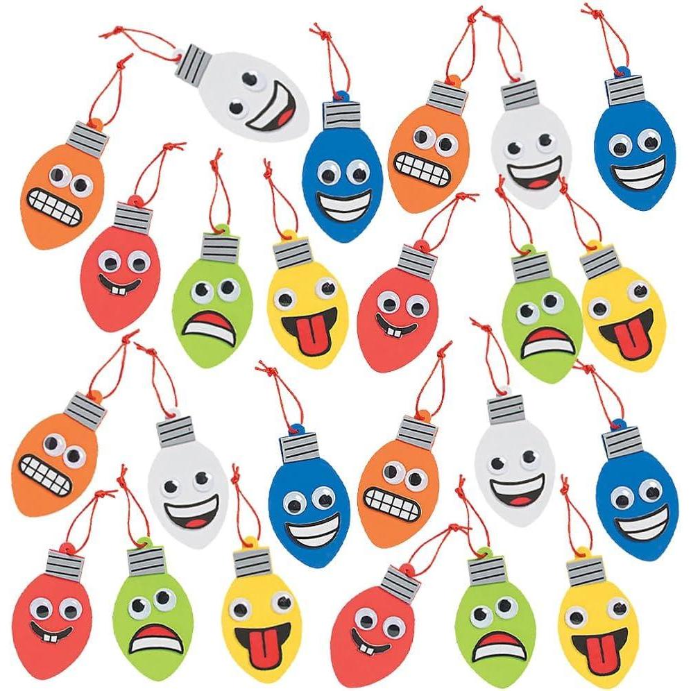 image:imageGoofy Christmas Lights Craft Kit 24Pc  Crafts for Kids and Fun Home Activities