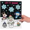 Color Your Own Fuzzy Winter Posters – 24 Pieces – Crafts for Kids and Fun Home Activities