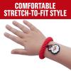 Festive Christmas Wrist Coil Bracelets with Charm – (Pack of 12) – Assorted Colors & Designs, Perfect for Christmas Parties, School Celebrations, and More