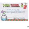 Fun Express Color Your Own Letter To Santa Postcards – Set of 24 – Christmas Crafts for Kids