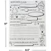 Fun Express Color Your Own Letter to Santa – Set of 50 – Christmas Crafts for Kids