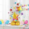 Fun Express Mylar Balloon Star Cluster 59″(Multicolor)