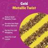 Gold Metallic Twist – Party Decor – 1 Piece