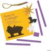 Inspirational Multicolor Away in a Manger Ornament Craft Kit – 4″ x 4″ (Makes 12) – Perfect for Kids & Family Fun