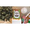 Santa’s Cookies Bean Bag Toss Game with Bags – 6 Piece Set – Christmas Party Game