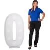 Fun Express 47″ Number 0 Marquee Lights Cardboard Cutout Stand-Up