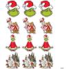 Fun Express 8″ Dr. Seuss The Grinch Christmas Cardstock Cutouts – 12 Pieces