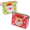 Fun Express Christmas Tent Boxes with Handle, 5 X 2 3/4 X 4 1/4-Inch with 4-Inch Handles (Pack of 12)