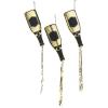 NYE Gold FOIL Champagne Bottles W Tassle – Party Decor – 6 Pieces