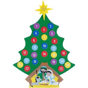 Felt Nativity Advent Countdown