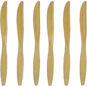 Fun Express – Metallic Gold Plastic Knives (50 Pc) – Party Supplies – Solid Tableware – Cutlery – 50 Pieces
