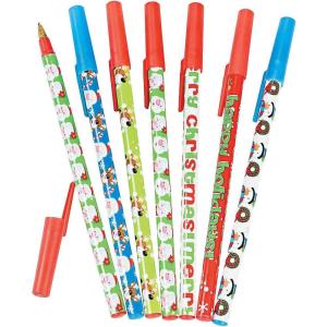 Fun Express Christmas Characters Stick Pen ASSORT