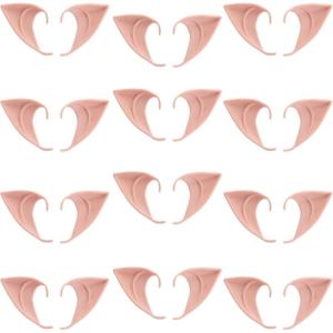 Fun Express Elf Ears – Fun Holiday Costume Accessories Christmas Parties Elf Santa Themed Events Festive Celebrations Holiday Favors – Perfect for Kids & Adults – Costume Fun Party Décor – 12-Piece
