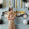 Roaring 20s Jointed Roadster Car Sign – Party Decor – 1 Piece
