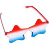 Fun Express Kids Patriotic Ombre Rimless Star Sunglasses – 12 Piece