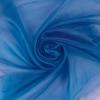 Fun Express Blue Shimmer Fabric by the Yard – Sheer Iridescent Glitter Material Roll 40″ x 10 ft for Draping & Decorative Projects | Sparkly Metallic Shiny Fabric for Events, Weddings & Party Decor