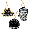 Fun Express 3-1/4″ – 5″ Magic Color Scratch Religious Halloween Character Ornaments – 24 Pieces